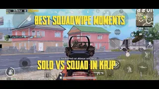 Best 1vs4 moments | Solo vs squad rush gameplay in PUBG Mobile | squad kill montage | Korean Version