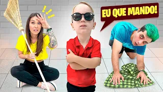 O BEBÊ DE 2 ANOS VIROU NOSSO PAI POR UM DIA !