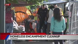 Mayor Johnston initiates 1st homeless encampment sweep