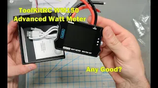 ToolKitRC WM150 150 Amp Advanced Watt Meter Tested