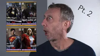 Michael Rosen describes the Injustice characters (part 2)