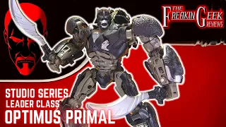 Studio Series Leader OPTIMUS PRIMAL (RotB): EmGo's Transformers Reviews N' Stuff