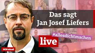 Nach heftiger Kritik: Jan Josef Liefers äußert sich zu #allesdichtmachen | WDR Aktuelle Stunde