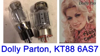 Svetlana KT88 SE tube amplifier B-5A sound test with 6AS7 preamp ; Jolene Dolly Parton