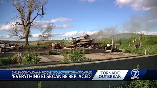 'Everything else can be replaced': Shelby County, Iowa in recovery following tornado damage