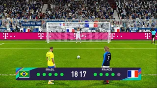 PES 2021 | Brazil vs France | Penalty Shootout | Gameplay PC - Neymar vs Griezmann