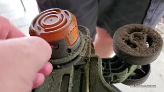 Replacing Line on WORX lawn Trimmer | How to change automatic spool line | Command Feeder