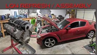 RX-8 LS Swap - Engine Assembly (Ep. 7)