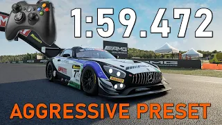 ACC Bathurst Hotlap + Aggressive Preset + Gamepad Cam | 1:59.472 - Mercedes AMG GT3