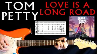 Tom Petty Love Is A Long Road GTA 6 / GTA VI Trailer Guitar Tab Lesson / Tabs Cover