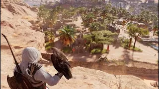 Assassin's Creed Origins Stealth Kills - Outpost Clearing - PS4 Gameplay