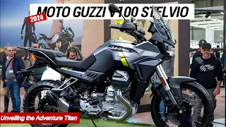 2024 NEW Moto Guzzi V100 Stelvio: Unveiling the Adventure Titan