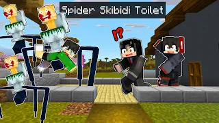 MUTANT SKIBIDI SPIDER Kidnapped Esoni in Minecraft! (Tagalog)