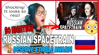 RUSSIAN SPACETRAIN REACTION! Русский космический поезд ft. BadComedian 🇷🇺