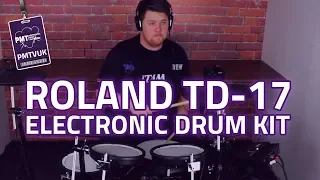 Roland TD-17KVX V-Drums Electronic Drum Kit Review & In depth Demo