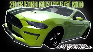 2018 FORD MUSTANG GT MOD | NFS: MOST WANTED (2005) (PC) (4K)