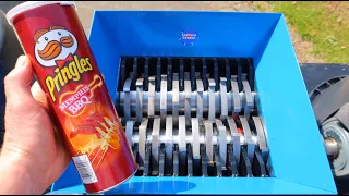 Poppin Pringles with a Shredder: Crushing Crunchy & Soft Things!