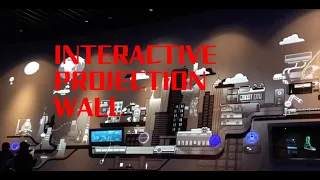 2019's largest interactive projection wall