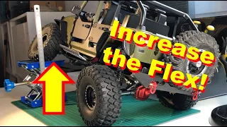 How to Increase the Flex in RC Crawlers?