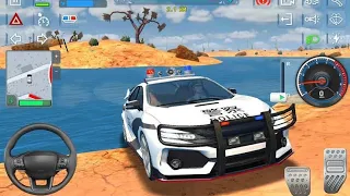 Police Sim 2024 - Honda Civic Car and River Police Road Assistant - Police Game Android Gameplay#24
