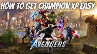 Avengers Easy and Quick XP - Level 50 - Champion XP - December 2021