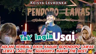 M4NTAP‼️AUTO MERINDING😱 SUARA ADLANI BIKIN KAGUM CIWI² LEWAT LAGU "Tak Ingin Usai" The Best ini mah👍