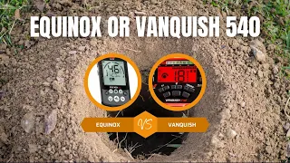 Minelab Equinox or Vanquish 540 - Who is Deeper? - Metal Detecting