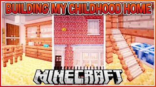 I Built My Childhood Home in Crazy Detail! ft My Sister!!