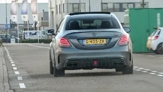 460HP Mercedes C43 AMG with Brabus Exhaust - Revs, FLAMES, Accelerations, Loud Bangs Etc