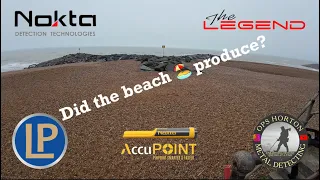 258. Metal Detecting along a Beach in Kent with The Legend & Nokta Accupoint