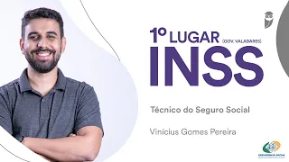 INSS: Conheça Vinicius Gomes, aprovado em 1° lugar para Técnico do Seguro Social