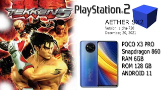 TEKKEN 5 AETHERSX2 POCO X3 PRO