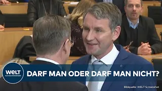 AFD IN THÜRINGEN: Erfurter Landtag beschließt Steuersenkung mit den Stimmen von AfD-Chef Björn Höcke