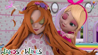 Haircut Song | Princess Haircut | Princess Song for Kids - Wands and Wings