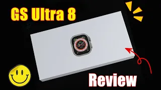 GS Ultra 8 Smart Watch; 45 Seconds Quick Unboxing & Review