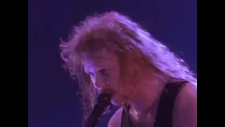 If ride the lightning was performed in 1989