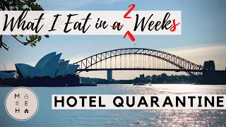 What I Eat in a Week (Quarantine Edition - Hotel in Australia) | No Talking VLOG | Make Eat Home