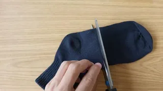 Как сделать маску из носка!