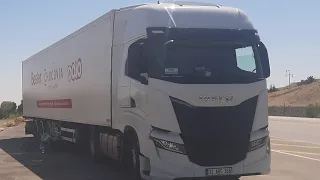 IVECO S_WAY 480 TEKİR RAMPASI ÇIKIŞ VE İNİŞ PERFORMANSİ