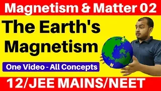 Magnetism and Matter 02 II The Earth's Magnetism - Angle of Dip and Angle of Declination JEE/NEET