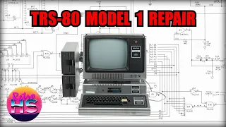Repairing A TRS-80 Model 1 And Expansion Interface