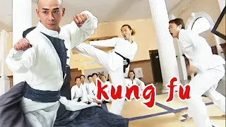 【功夫電影】日本武士看不起中國功夫 當衆嘲諷功夫小子 哪料下一秒就被他踢飛在地！！#Kung Fu #武俠#精武門