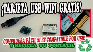 CONVERTIR UNA TARJETA WIFI DE PORTÁTIL A USB