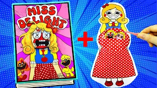 POPPY PLAYTIME CHAPTER 3 🐱 MISS DELIGHT STORY GAMING BOOK