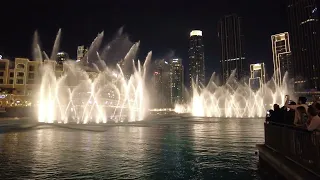 Dubai mall fuente