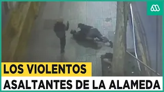 Los violentos asaltantes de la Alameda: Víctimas no oponían resistencia