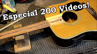 Especial 200 Videos ! um Violão com boas Lembranças! - Brunelli Luthier