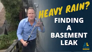 Rain Leak Detection | How  To Find A Water Leak In Your Basement After Heavy Rain