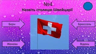 Столиці країн світу.Тест