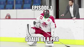 NHL 21: Goalie Be a Pro Ep1- Starting in Europe